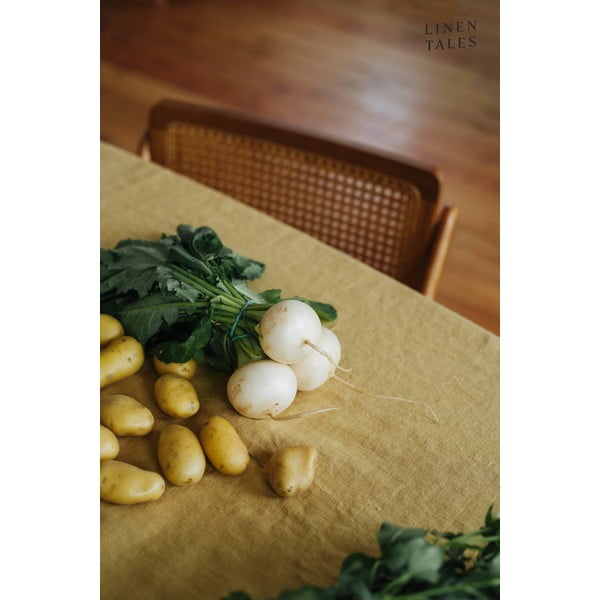 Față de masă din in 140x140 cm – Linen Tales-image-3