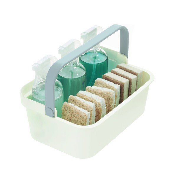 Coș depozitare iDesign Eco Tote, alb-image-1