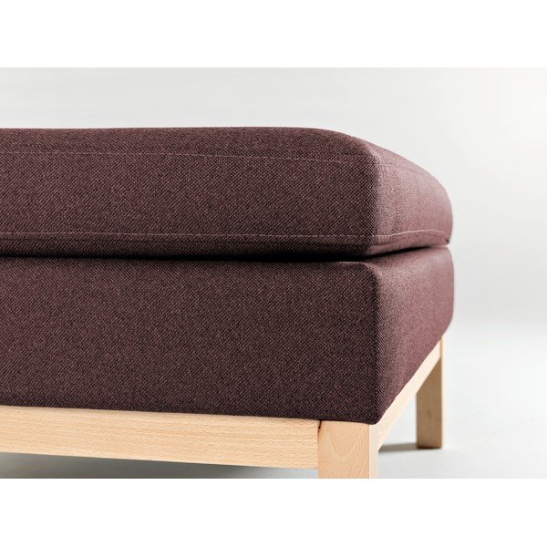 Puf Custom Form Ambient, roșu vișiniu-image-4