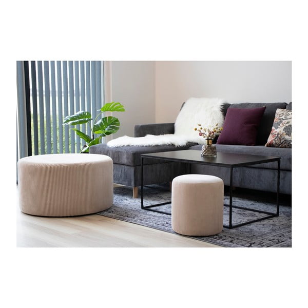 Măsuță de cafea House Nordic Vita, 90 x 60 cm, negru-image-3