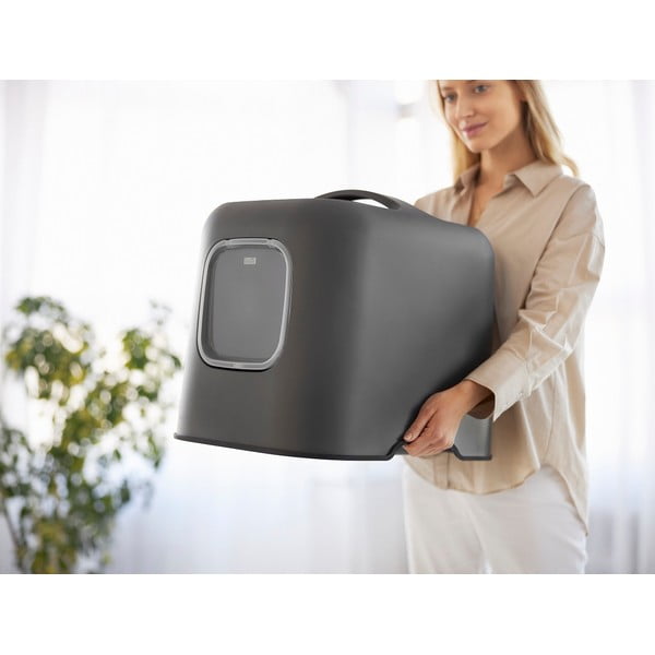 Litieră pentru pisici 40x51 cm Biala – Rotho-image-3