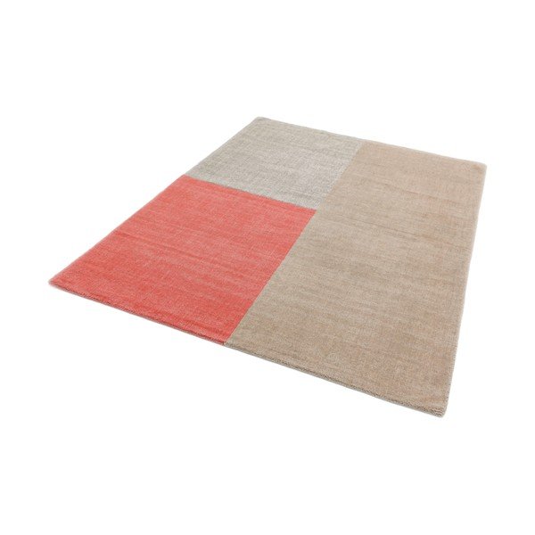 Covor Asiatic Carpets Blox, 160 x 230 cm, bej-roz-image-1
