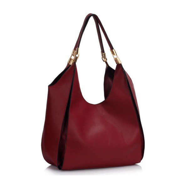 Geantă L&S Honey Burgundy