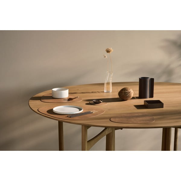 Suport pentru farfurii din piele ecologică 37x44 cm Curve L Nupo – LIND DNA-image-3