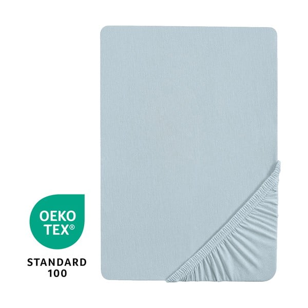 Cearceaf pentru copii din bumbac organic pentru pătuț cu elastic 140x70 cm Lil Planet – Roba-image-3