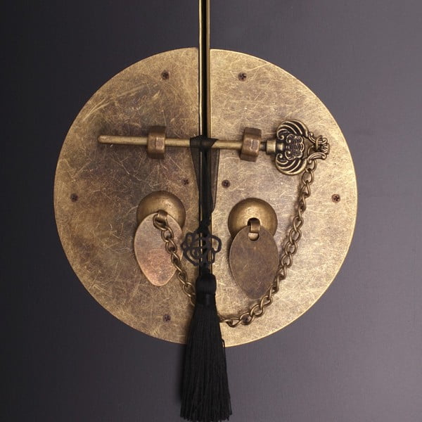 Șifonier negru 55x185 cm Oriente – Ixia-image-1