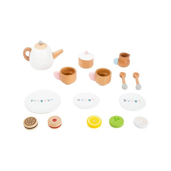 Set din lemn pentru servit ceaiul Legler Tea-image-4