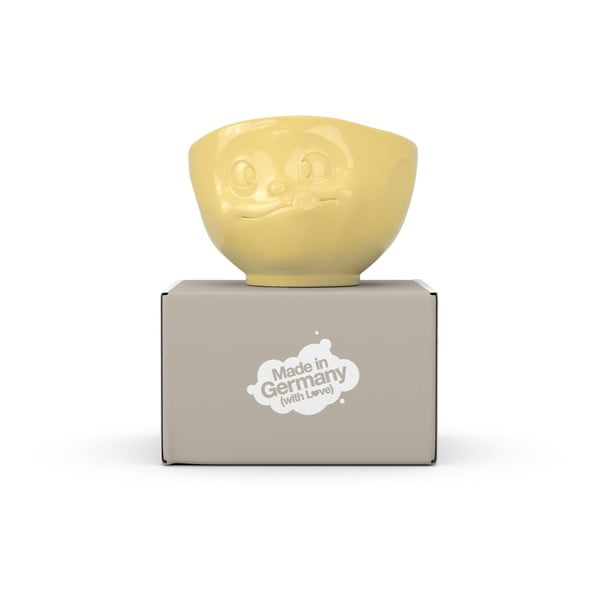 Bol porțelan, dulce, 58products, galben-image-2