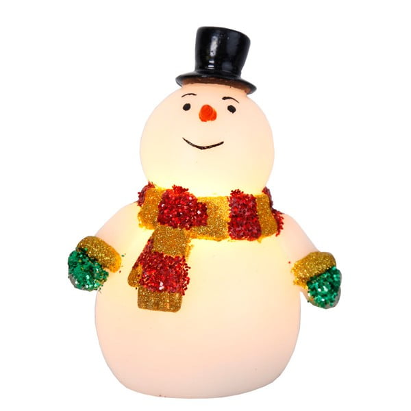 Lumânare cu LED în formă de om de zăpadă Best Season