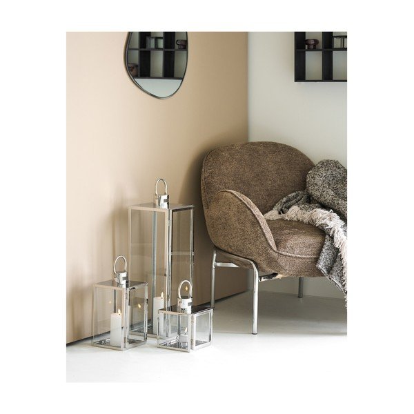 Felinar 3 buc. din sticlă (înălțime 60 cm) Pota – House Nordic-image-1