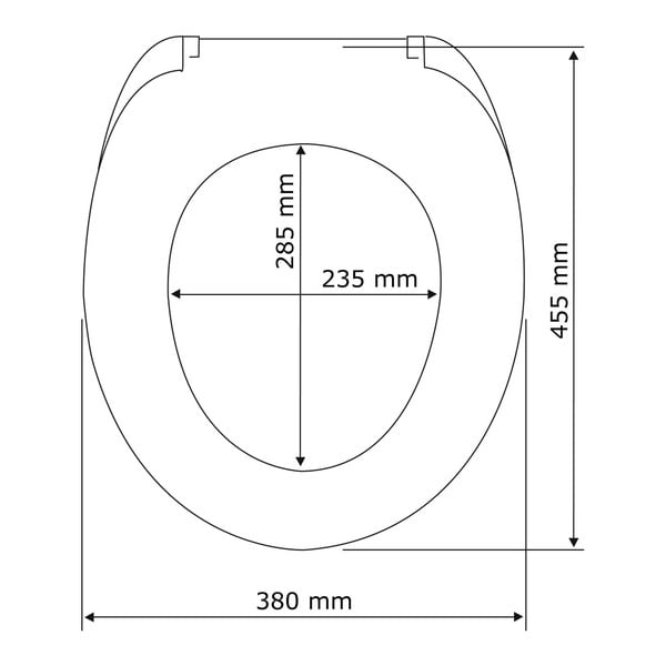 Capac WC cu închidere lentă Wenko Pop Art, 45 x 37,5 cm-image-3