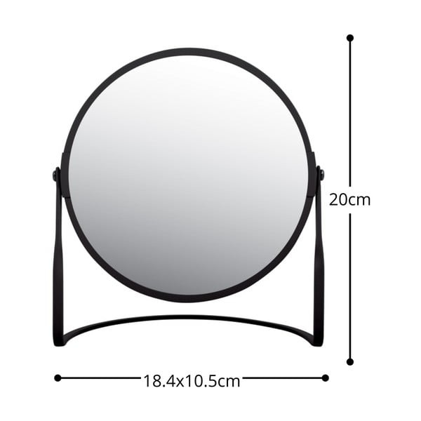 Oglindă cosmetică (mărire 5x) de mărire ø 18 cm Akira – Spirella-image-3