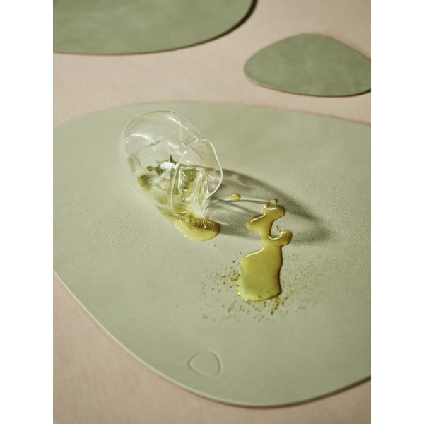 Suport pentru farfurii din piele ecologică 37x44 cm Curve L Nupo – LIND DNA-image-3