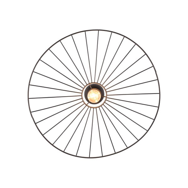 Plafonieră negru-mat ø 60 cm Chapeau – Reality-image-3