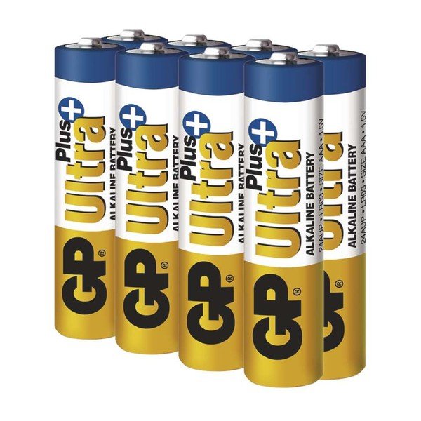 Set 8 baterii alcaline EMOS GP Ultra Plus AAA-image-2