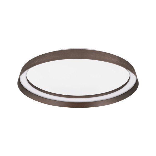 Plafonieră maro LED cu intensitate reglabilă din aluminiu Ormi – Nova Luce