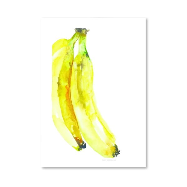 Poster Americanflat Banana by Claudia Libenberg, 30 x 42 cm
