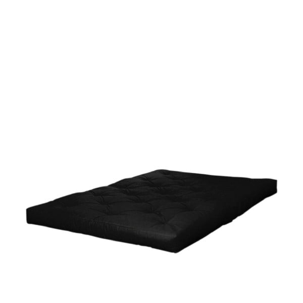 Saltea futon neagră mediu-fermă 180x200 cm Comfort Black – Karup Design