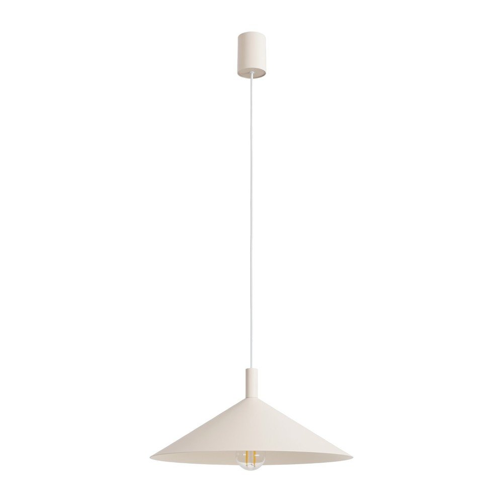 Lustră bej din oțel ø 40 cm Zylo – Sollux
