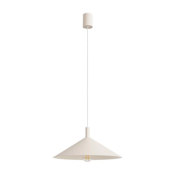 Lustră bej din oțel ø 40 cm Zylo – Sollux