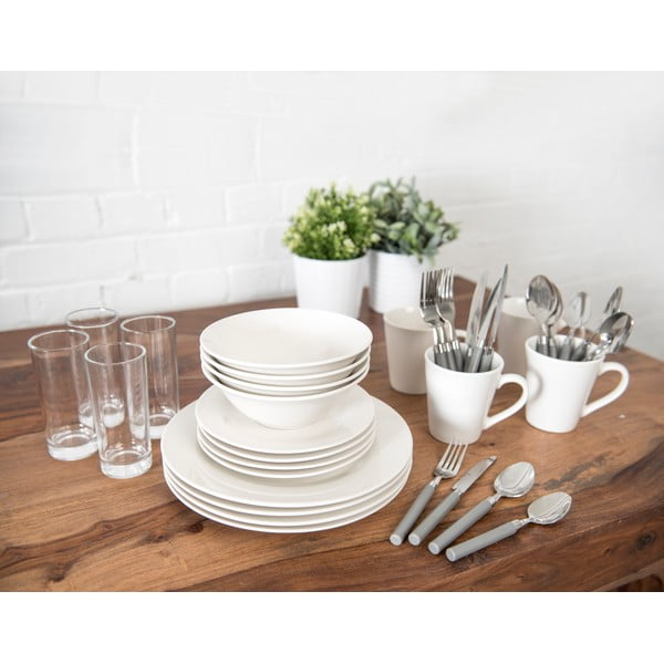 Set veselă din porțelan cu tacâmuri Sabichi Dining, 36 buc.-image-1