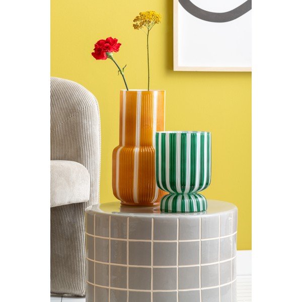 Măsuță auxiliară rotundă din ceramică ø 42 cm Retro Tiles – Leitmotiv-image-2