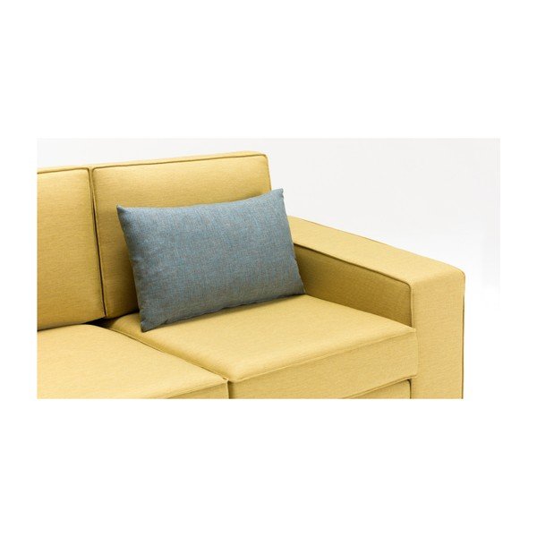 Canapea cu 2 locuri Balcab Home Doty, galben-image-1