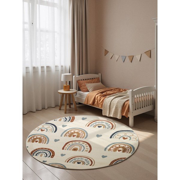 Covor pentru copii crem ø160 cm Bowie – Hanse Home-image-2