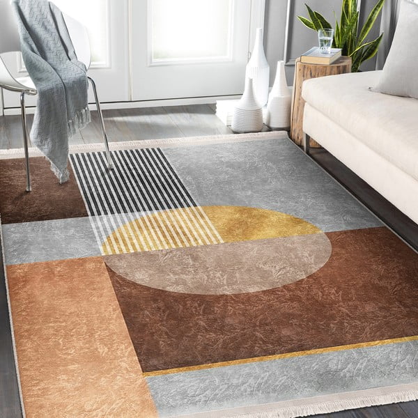 Covor gri/maro 160x230 cm – Mila Home-image-3