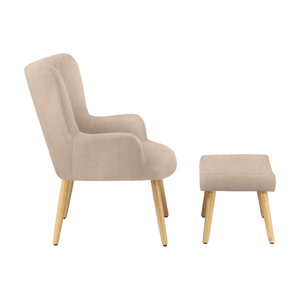 Fotoliu bej Coco - Støraa-image-1