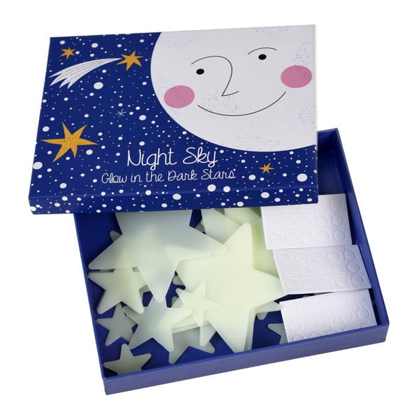 Set 30 decoraţiuni steluţe fosforescente Rex London-image-3