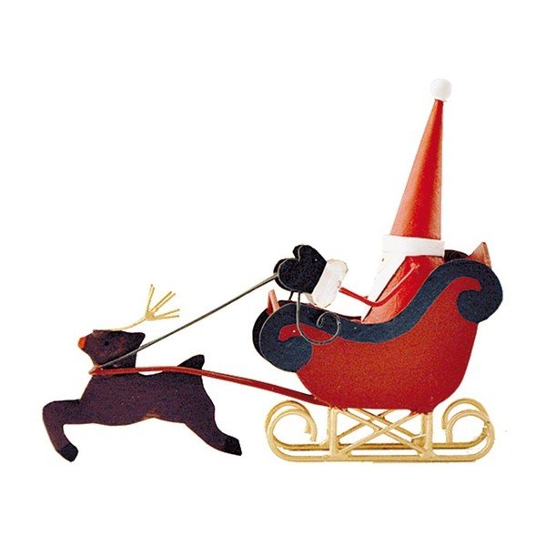 Decorațiune pentru Crăciun G-Bork Santa on Sledge