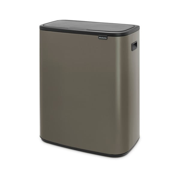 Coș de gunoi gri cu senzori de atingere din oțel 60 l Bo Touch Bin – Brabantia-image-4