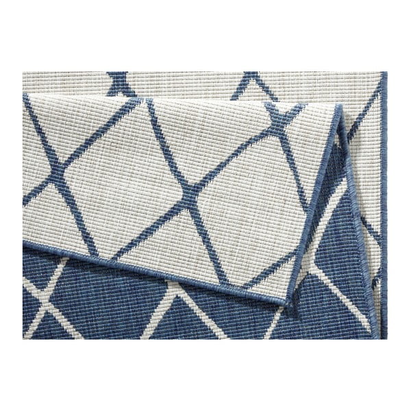 Covor adecvat pentru exterior NORTHRUGS Malaga, 120 x 170 cm, albastru - crem-image-4