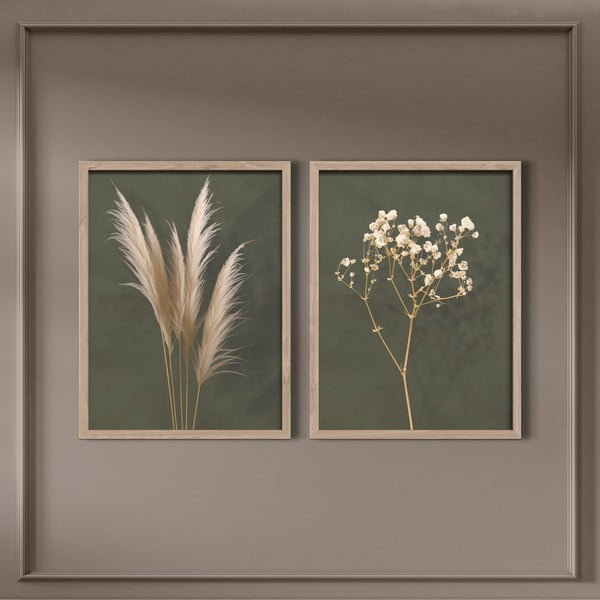 Tablouri 2 buc. 30x40 cm Boho – Styler-image-2