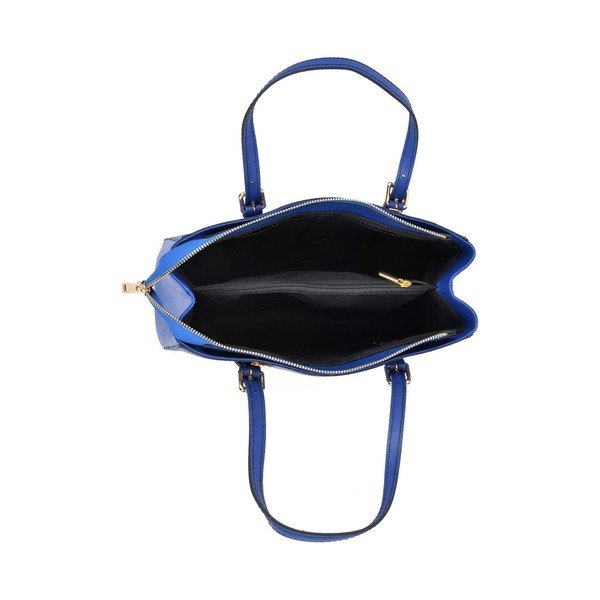 Geantă din piele Isabella Rhea Lilly, albastru-image-1