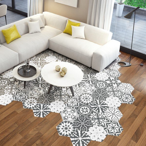 Set 10 autocolante pentru podea Ambiance Kelio, 40 x 90 cm-image-3