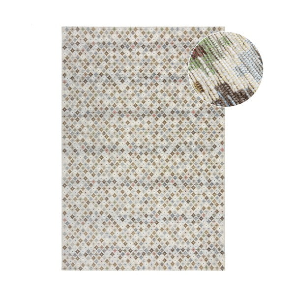 Covor crem 200x290 cm Abstract Diamond – Flair Rugs