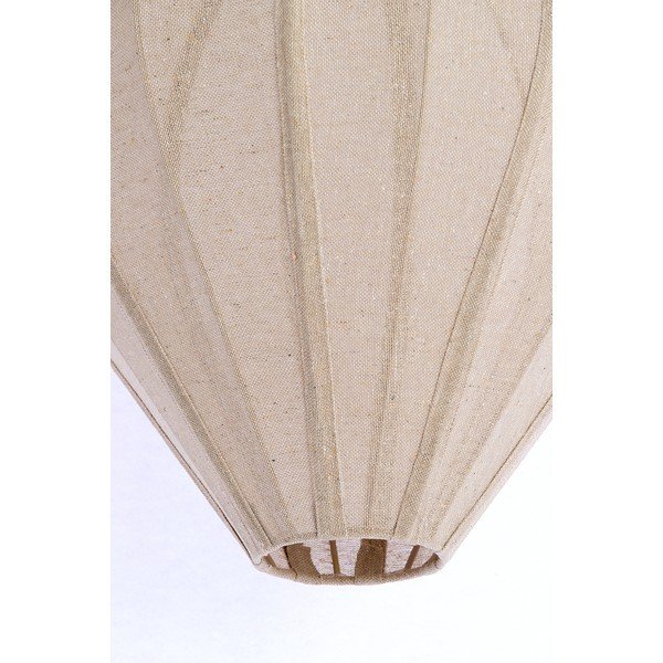 Lustră în culoare naturală cu abajur textil Pasto – Light & Living-image-4