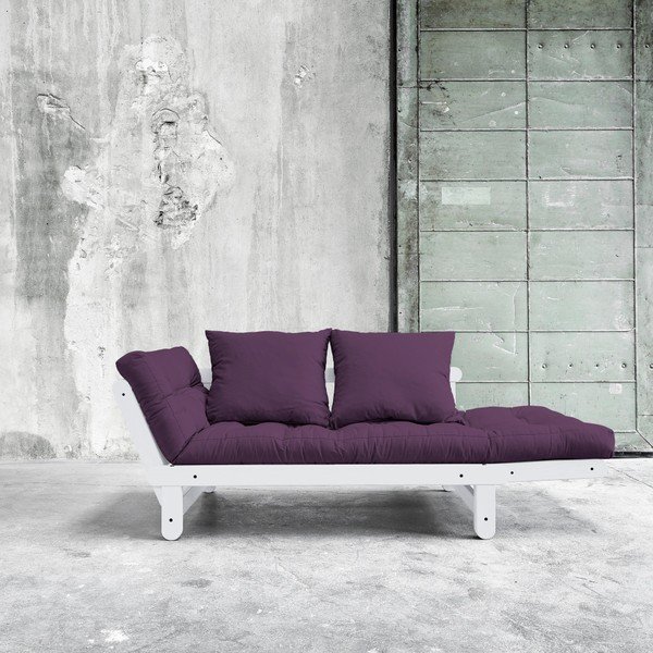 Canapea extensibilă Karup Beat White/Purple-image-4