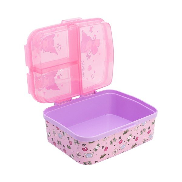 Cutie de gustări pentru copii roz din plastic Kuromi – STOR-image-2