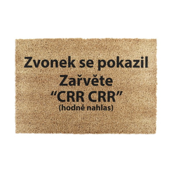 Covoraș de intrare din fibre de nucă de cocos 40x60 cm Crr Crr – Artsy Doormats