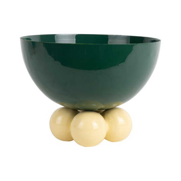 Bol verde din fier ø 26 cm Double Funky – PT LIVING