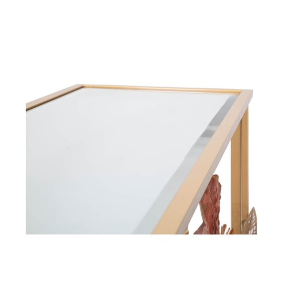 Masă consolă portocalie 41.5x114 cm Glam Redy – Mauro Ferretti-image-4