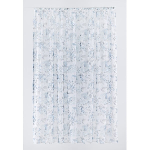 Perdea alb-albastru 300x260 cm Elsa – Mendola Fabrics-image-1