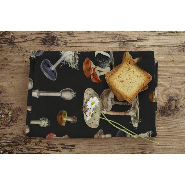 Set de 2 șervețele Tierra Bella Psychedelic Fungi, 47 x 65 cm-image-1