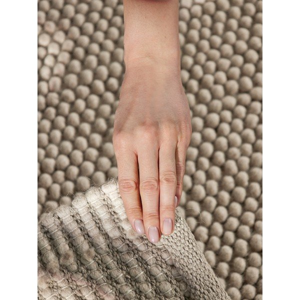 Covor bej țesut manual din lână 200x300 cm Richmond Diana – Ted Baker-image-3