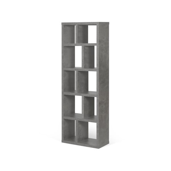Bibliotecă gri cu aspect de beton 70x198 cm Berlin – TemaHome-image-3