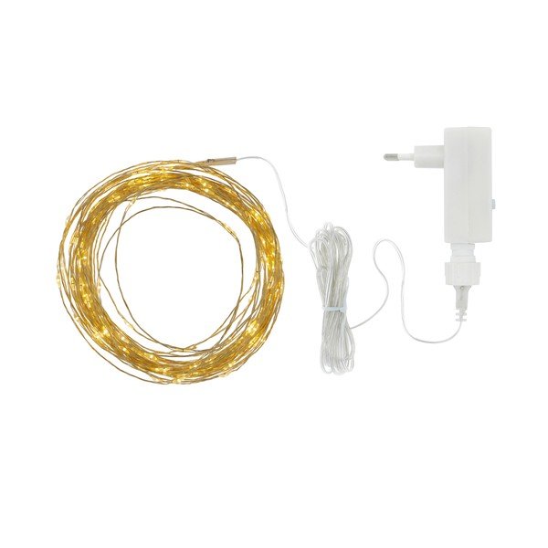 Șirag cu lumini LED Sirius Knirke, lungime 7,9 m