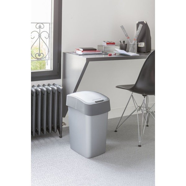 Coș de gunoi Curver Pacific, 45 l, gri-image-2